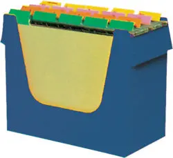 ORNALON® Hängemappen-Box für ca. 15 Mappen A4