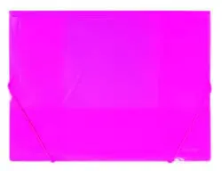 fiba Plastik-Gummibandmappe mit 3 Klappen