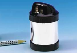 Dosenspitzer rund KUM 450 chrom/schwarz