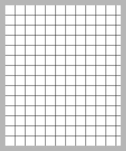 44, 4mm kariert, ohne Rand