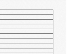 4VRR, 4mm liniert, Schreiblinie verstärkt, mit Rand