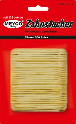 Zahnstocher aus Holz