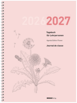 Agenda Edition Flower 2026/2027 Spiralbindung
