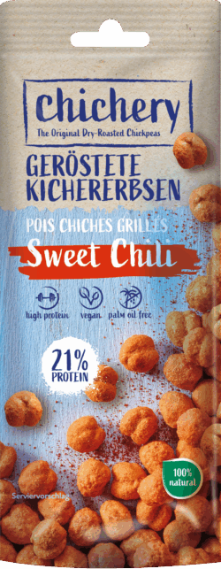 Chichery - der einzigartige Kichererbsen-Snack
