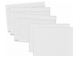 Karteikasten und Schreibkarten