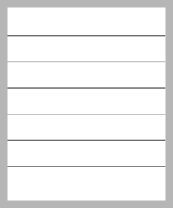 Carnets 7 mm liniert ohne Rand