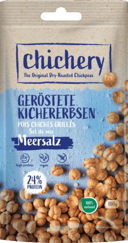 Chichery - der einzigartige Kichererbsen-Snack