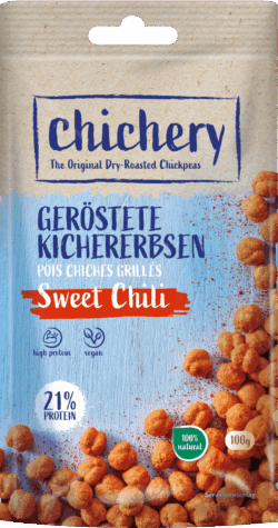 Chichery - der einzigartige Kichererbsen-Snack
