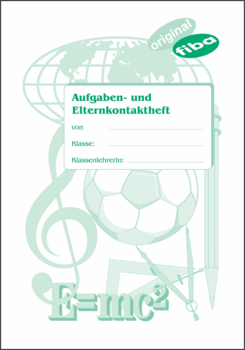 Agenda undatiert, freie Wochen- und Datumsfelder, A5, geheftet