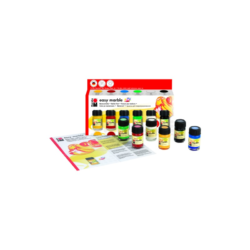 MARABU Marmorierfarben Easy Marble, Starter Set