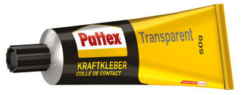 PATTEX Transparent, der superstarke Kontaktkleber, glasklar und universell