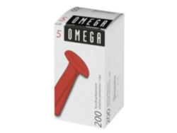 Rundkopfklammern silber*