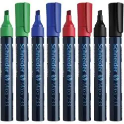 SCHNEIDER 233 Permanent Marker mit Keilspitze, ca. 1-5mm