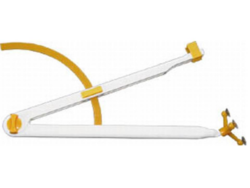 Wandtafel Zirkel mit Gradbogen