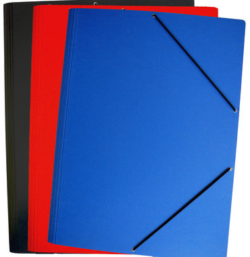 EROLA Zeichenmappen, für A3, 34 x 44cm, mit Elastikverschluss