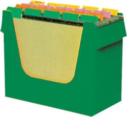 ORNALON® Hängemappen-Box für ca. 15 Mappen A4