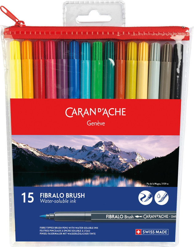 CARAN d´ACHE Pinsel-Fasermaler Fibralo® Brush