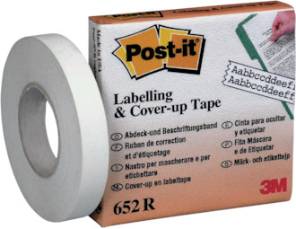 POST-IT zu Korrektur- und Abdeckband