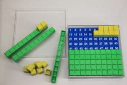 Hunderter-Steckplatte aus RE-Plastic°