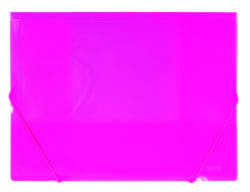 fiba Plastik-Gummibandmappe mit 3 Klappen