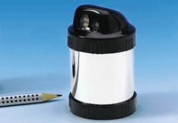 Dosenspitzer rund KUM 450 chrom/schwarz