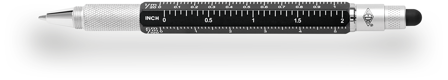 Touch Pen MULTI-TOOL mini Kugelschreiber mit SIM-Kartenfach-Öffner und Kreuzschraubenzieher – Bild 3