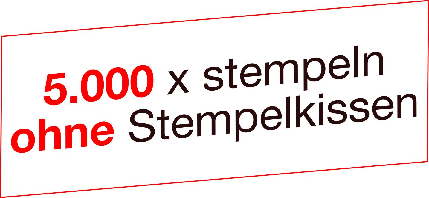 Siebdruck-Stempel Perpetuum, 4 in 1 – Bild 2