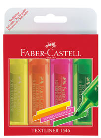 FABER-CASTELL Textmarker 1546 mit Superleuchtkraft