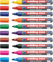 EDDING 250 Whiteboardmarker mit Rundspitze, Strichbreite 1,5 - 3mm
