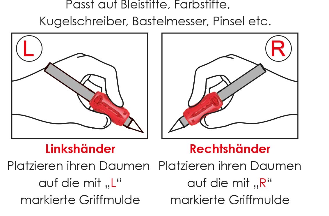 Schreibhilfe Sattler Tri Grip – Bild 2