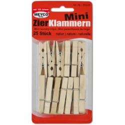 Wäscheklammern aus Holz