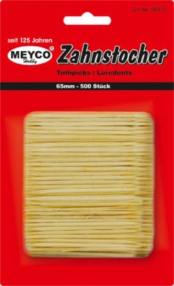 Zahnstocher aus Holz