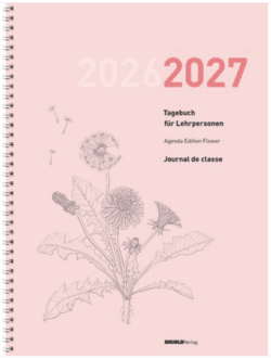 Agenda Edition Flower 2026/2027 Spiralbindung