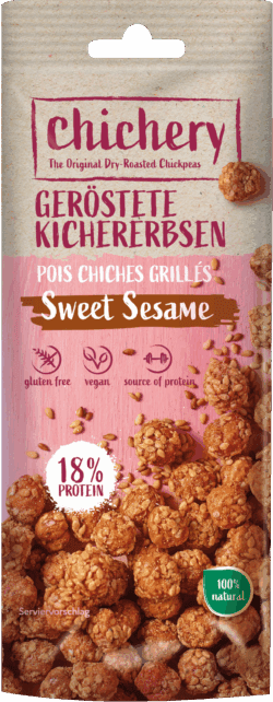 Chichery -  der einzigartige Kichererbsen-Snack