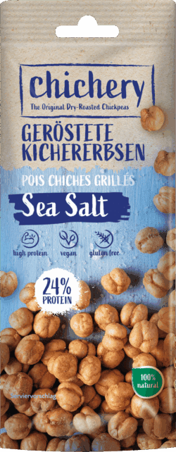 Chichery -  der einzigartige Kichererbsen-Snack