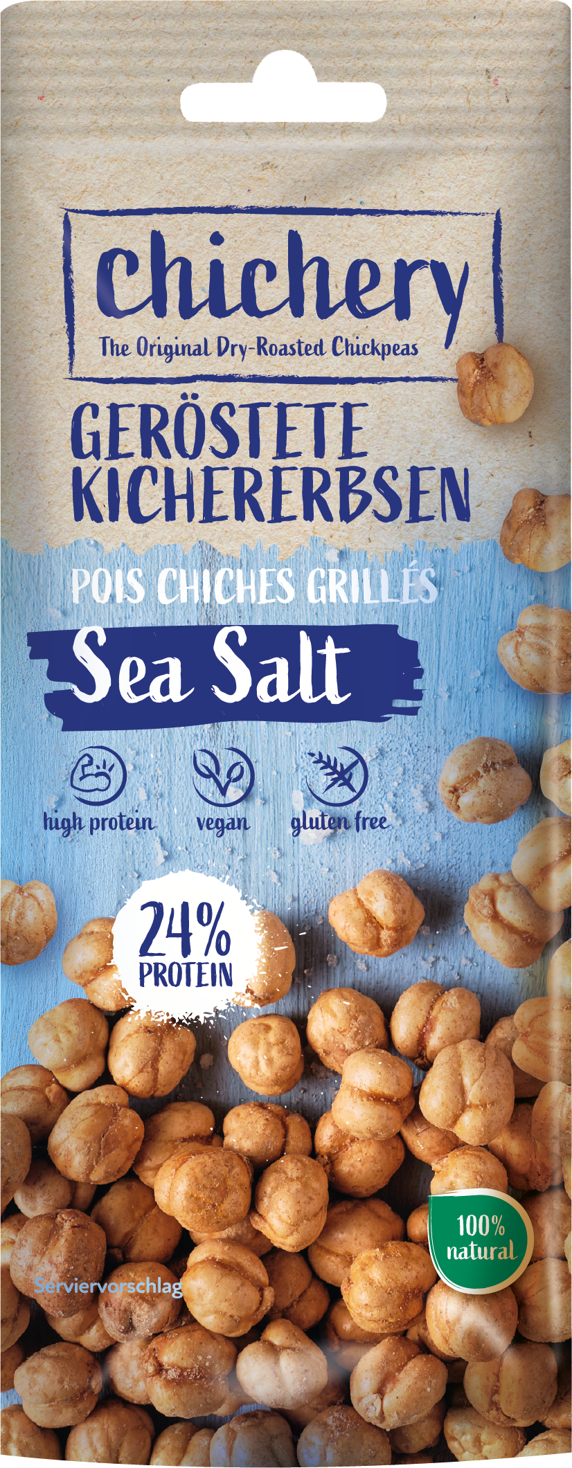 Chichery - der einzigartige Kichererbsen-Snack