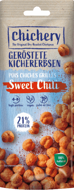 Chichery -  der einzigartige Kichererbsen-Snack