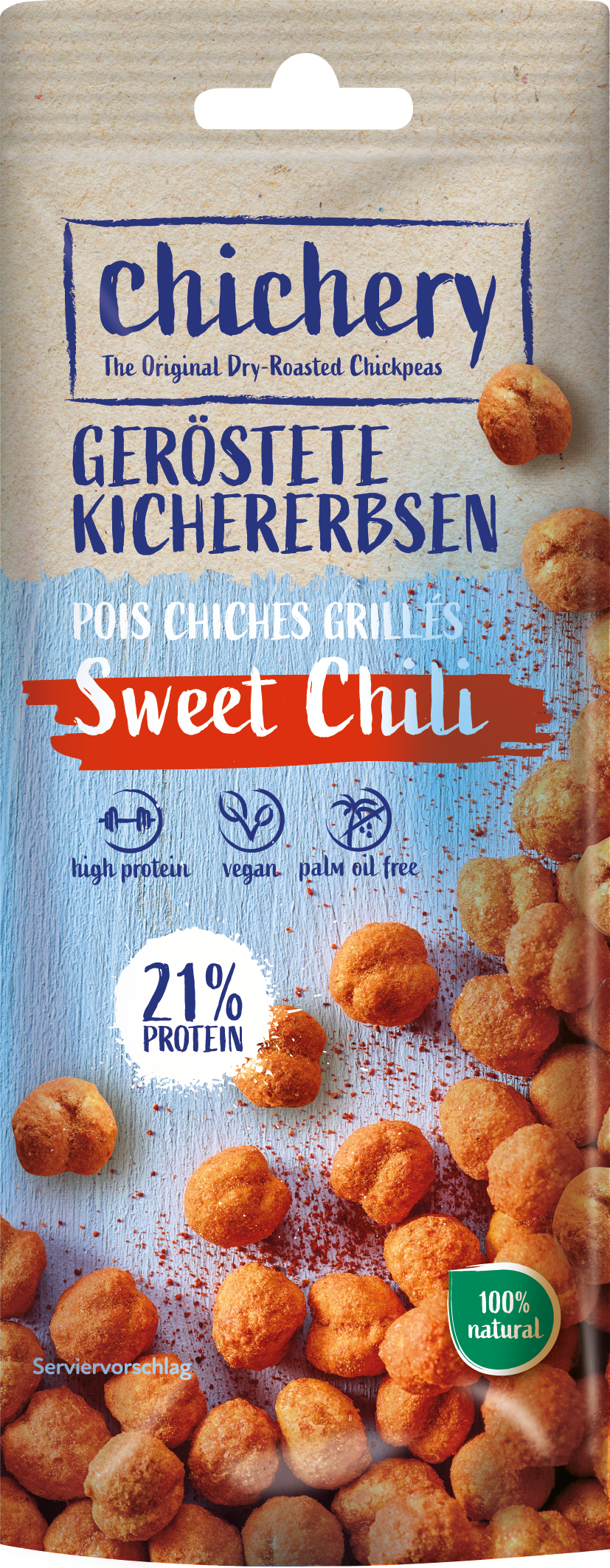 Chichery - der einzigartige Kichererbsen-Snack