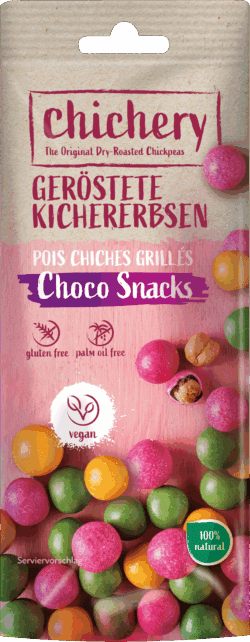 Chichery -  der einzigartige Kichererbsen-Snack
