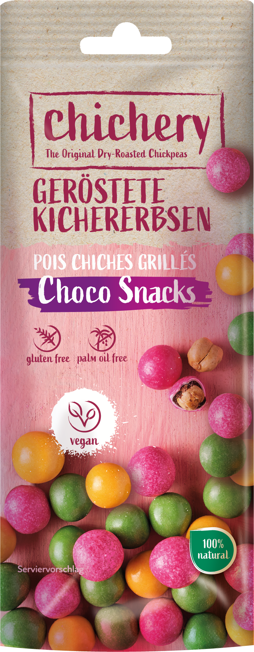 Chichery - der einzigartige Kichererbsen-Snack