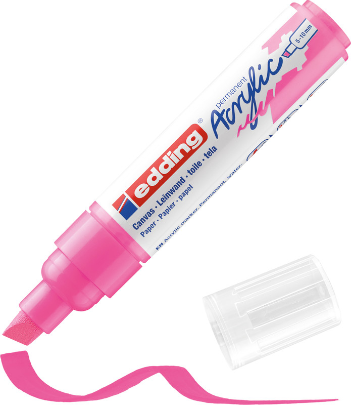 EDDING® Acrylic Marker 5000 mit Keilspitze 5-10 mm