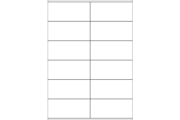 KORES Universal- Etiketten, weiss, selbstklebend