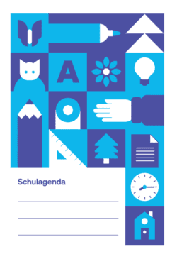 Agenda mit vorgedruckten Daten 2026/27, A5, geheftet