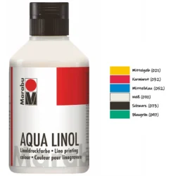 Marabu Aqua-Linoldruckfarbe in Kunststoffflasche