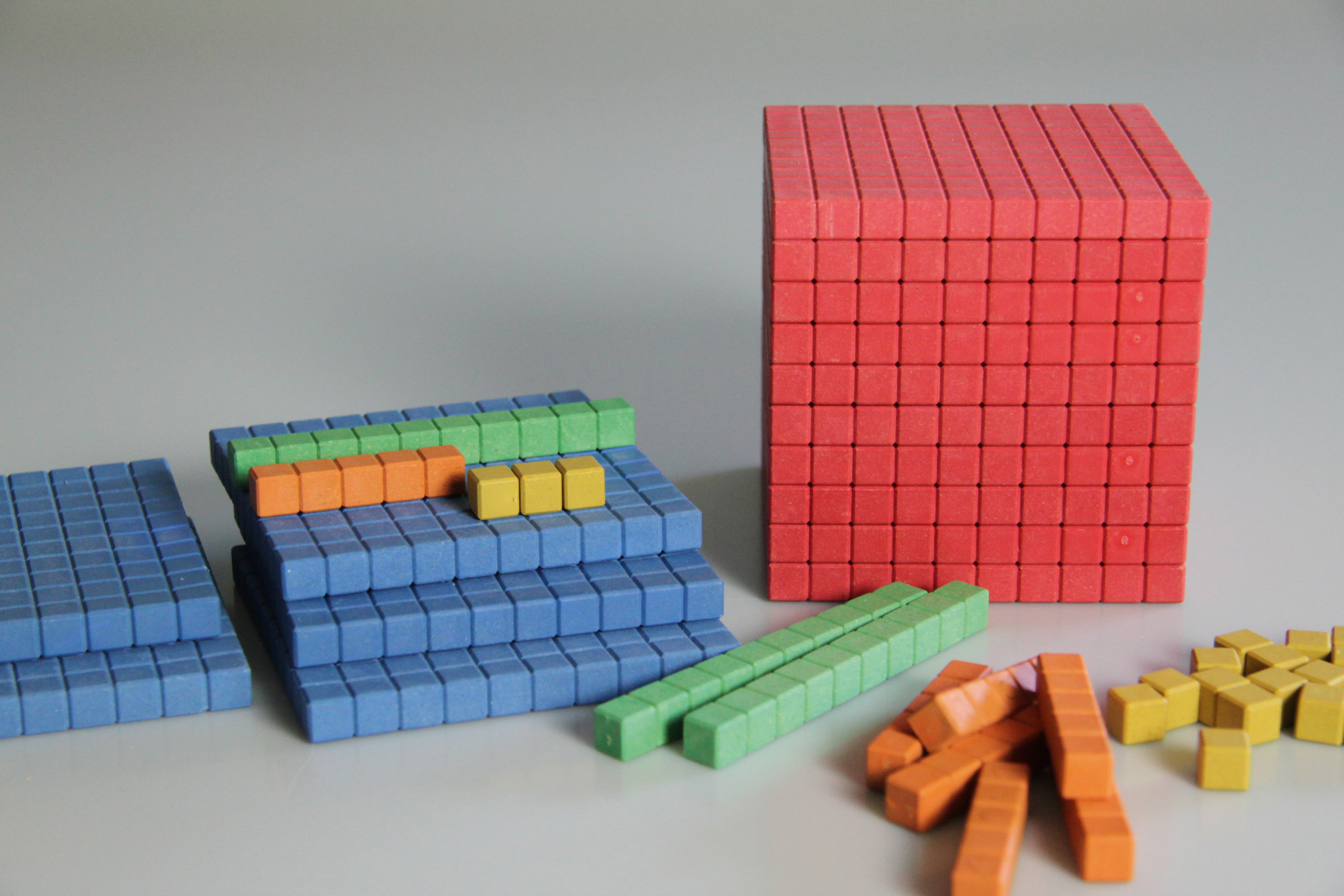 Dezimalrechensatz Grundsortiment farbig