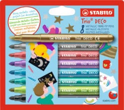 STABILO® Fasermaler Trio® Deco Metallic