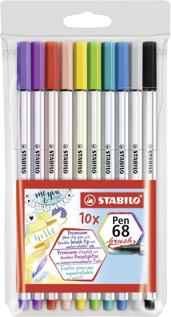 STABILO Pinselmaler pen 68 Brush : fiba Schul- und Bürobedarf AG
