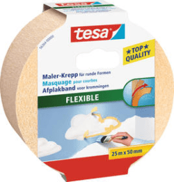 TESA® Malerband Flexible Abdeckband