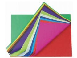 Seidenpapier 50x70 cm, Packung zu 25 Blatt