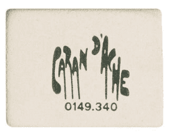 CARAN d´ACHE Radiergummi für die Schule